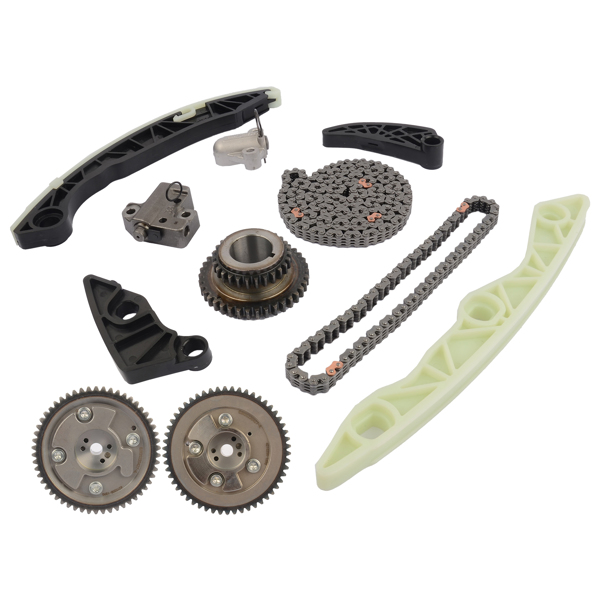 正时链条套装 Timing Chain VVT Gear Set Replacement for Mitsubishi DELICA Lancer 2.4L l4 CX5A CV5W 4B12 MN183891 MN183901-6