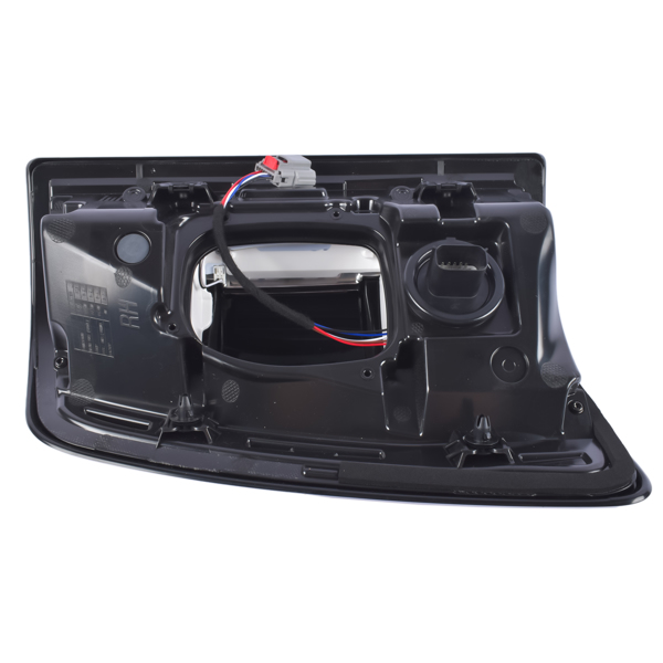 尾灯 LED Passenger RH Tail Light Black Bezel Blind Spot Replacement for 2019-2024 RAM 2500 3500-3