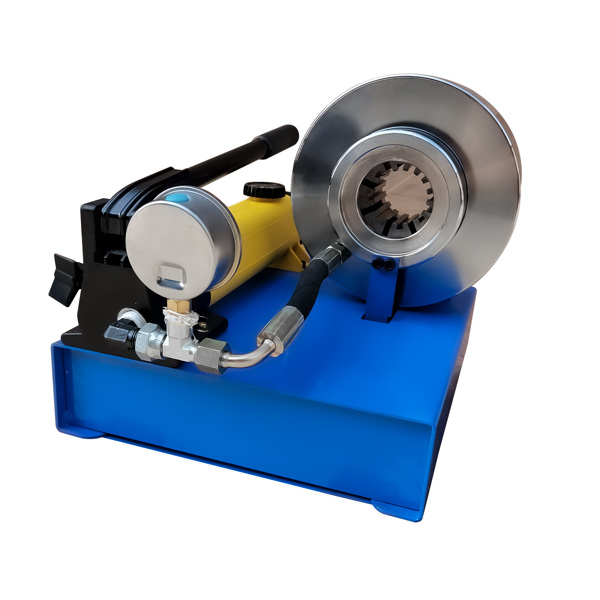 液压管缩机 Hydraulic Hose Crimper Machine Pipe Clamping Machine 5600KN With 8 Sets Dies New-6