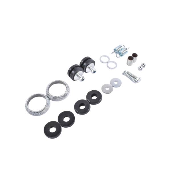 消音器 Exhaust Muffler + Gasket Kit Replacement for Polaris Sportsman 600 700 800 4X4 W/ Donuts 1261223-489 1261223-029 1261079-029-9