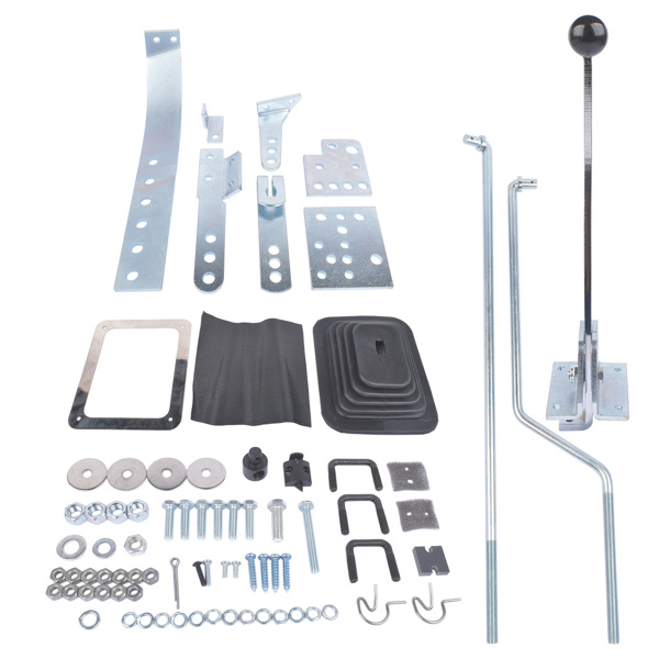 换挡器 7668 Universal Automatic Floor Shifter Conversion Kit Replacement for C4 C6 350 400 5.0 5.7 MG7668-3