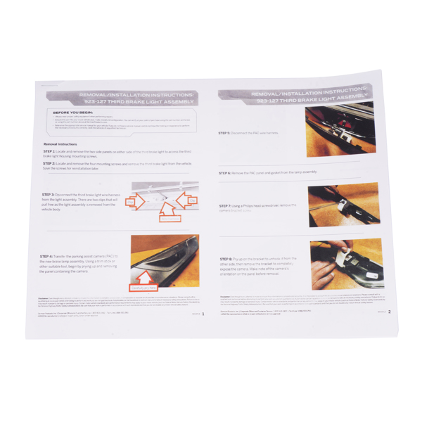 高位刹车灯 LED Third Brake Light Stop Lamp Replacement for Ford Transit 150 250 350 350HD 2018-2019 JK4Z13A613AA JK4Z13A613AD-8