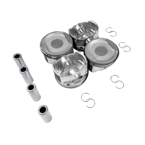 活塞环套装 Pistons w/ Rings Replacement for 2007-2013 Toyota Camry RAV4 Scion tC Lexus 2.4 13211-0H041-A0 132510H030C0-6