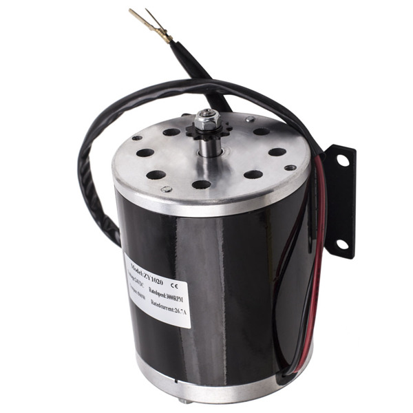 直流电动机 24V 最大500瓦 26.7安 2500转/分钟-4