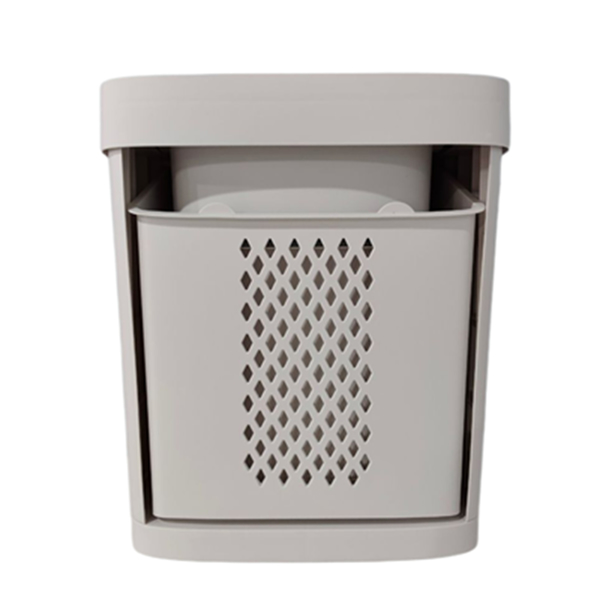 脏衣篮多层置物架衣物收纳筐装衣服杂物收纳篮带轮卫浴家用脏衣篓 韩式特大号【经典款】-3