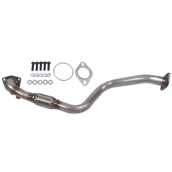 前排气软管 Brand New Front Flex Pipe Fits for Chevrolet Aveo Base Special Value 4-Door 2004-2008-3