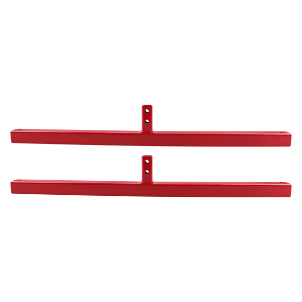 通用可调式卡车床升降架 红色粉末涂层 800磅承重能力-3