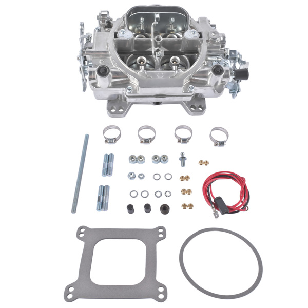 化油器 1405 Carburetor Aluminum Fits for Performer 600 CFM 4-Barrel Square Bore w/ Manual Choke-1