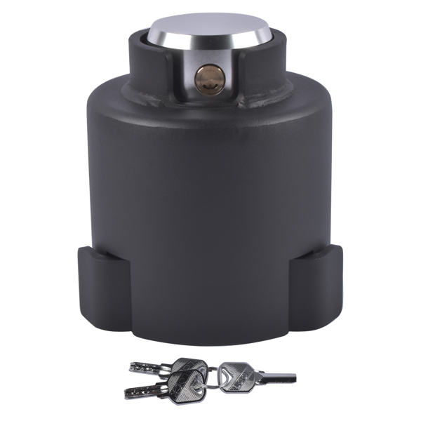 拖车锁 2178 Trailer Hitch Lock Fits 2-inch Couplers Anti-Theft Coupling Lock Safety Chains for RV Truck with Key-1