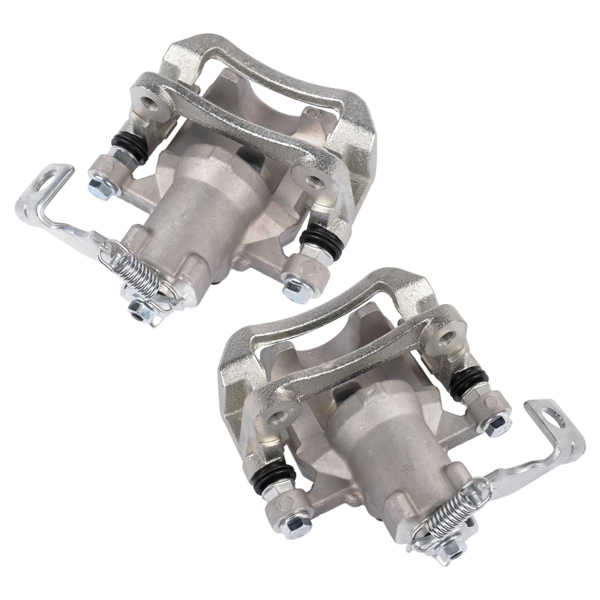 刹车钳 2Pcs Rear Driver & Passenger Brake Calipers with Bracket Fit for Kia Soul L4 1.6L 2.0L 2014-2018 Steel 58310B2A20 58311B2A20 58310B2A00-8