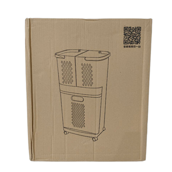 脏衣篮多层置物架衣物收纳筐装衣服杂物收纳篮带轮卫浴家用脏衣篓 韩式特大号【经典款】-5