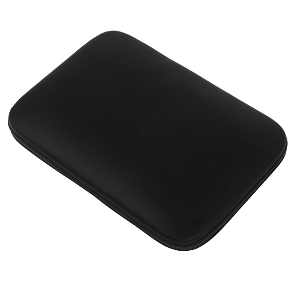 半PU皮 尼龙轮 300lbs 黑色 技师凳 带靠背圆凳电镀五星脚 N001-10