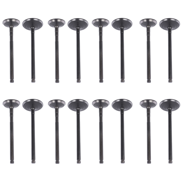气门套装 Intake & Exhaust Valve Kit Replacement for Toyota 4Runner T100 Tacoma 2.7L l4 DOHC 3RZFE 13711-75060-7