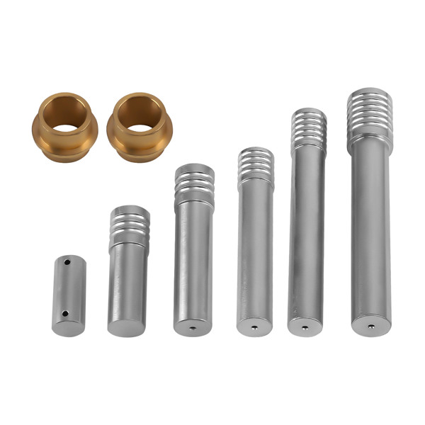 钢制黑色氧化涂层手动管材弯管器，棘轮式工具套件-4