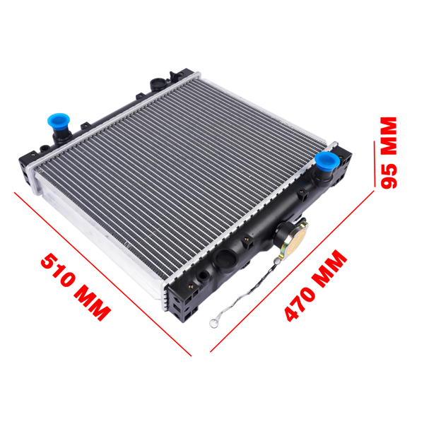 散热器 Water Radiator Exchanger 6682991 Replacement for Bobcat Mini Track Loader MT55 MT85 MT100-10