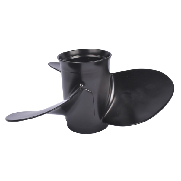 螺旋桨 Black Boat Propeller 11.1" Diameter Fit for Tohatsu Nissan Outboard Engine 35hp 40hp 50hp 13 Spline-2