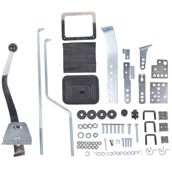 换挡器 7668 Universal Automatic Floor Shifter Conversion Kit Replacement for C4 C6 350 400 5.0 5.7 MG7668-1