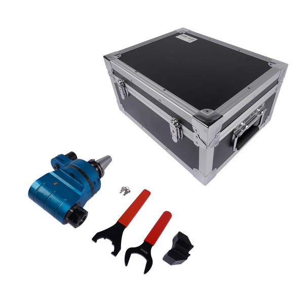 角度头 Fixed Angle Head Collet Chuck 90° Angle 1:1 Gear Ratio 40NM AG90-CAT40-ER32-60-2