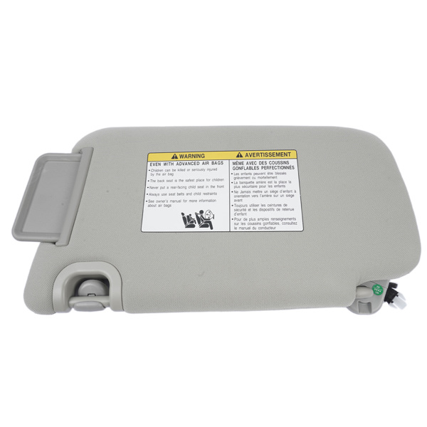 遮阳板 Front Right Passenger Side Sun Visor Fits for Nissan Sentra S SL SR SV 2013-2019 L4 1.6L 1.8L 96400-3SG8A 964003SG8A-6