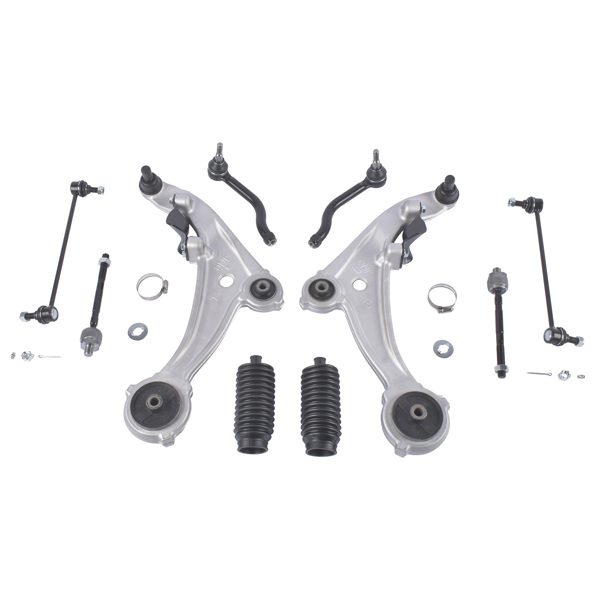 控制臂套装 10PCS Front Lower Control Arms Tierod Fit for Nissan Altima S SE SL SR 2007-2012-2