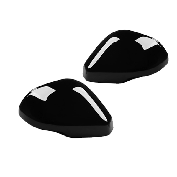 1 对亮黑色侧后视镜盖，适用于 2023-2025 款本田 CRV CR-V-6