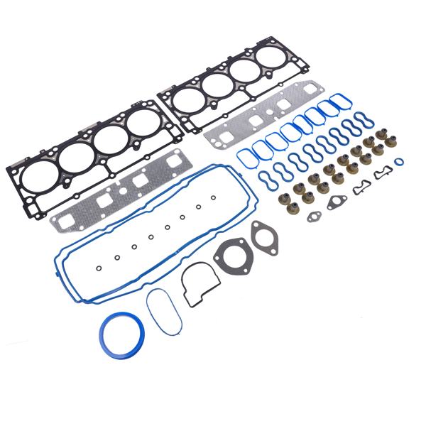 发动机大修包 Cylinder Head Gasket Set Replacement for Chrysler Dodge Jeep Grand Cherokee Ram 5.7L V8 2003-2008 HS26284PT-2