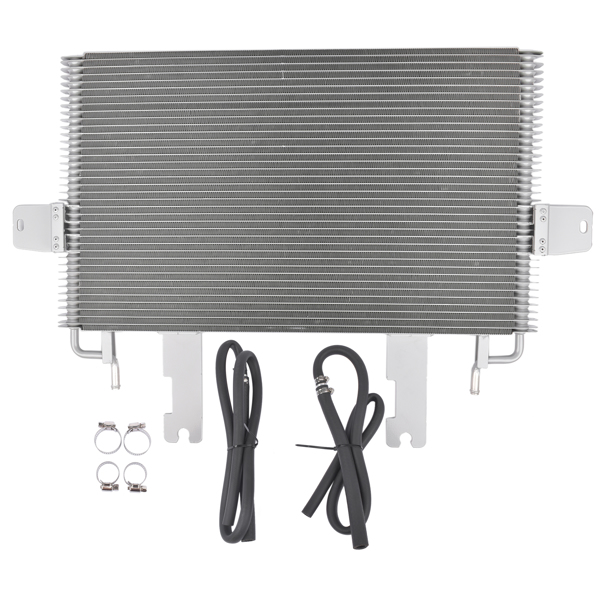 散热器 Transmission Cooler XC3Z7A095BA Fit for Ford 7.3L Powerstroke 1999-2003 Silver-2