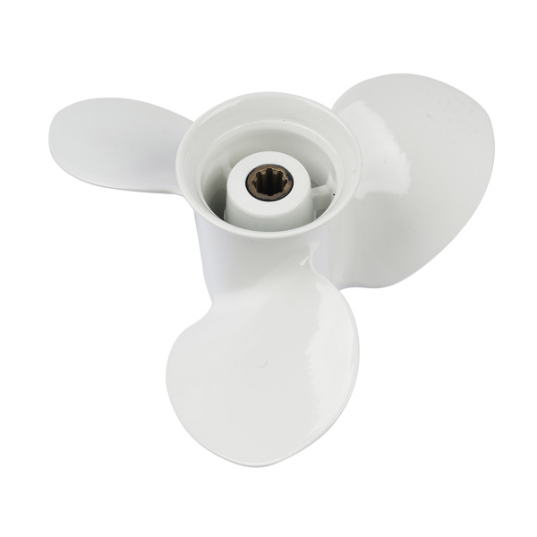  螺旋桨 Boat Outboard Propeller 9.25x9 Fit for Yamaha F9.9 15 20 HP 8 Spline 63V-45945-00-EL, 683-45945-00-EL-6