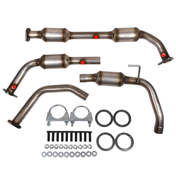 亚马逊禁售 三元催化器 Left & Right Catalytic Converter Kit OE56250 Replacement for Toyota Tundra 4.6L 5.7L V6 V8 OE54723-2