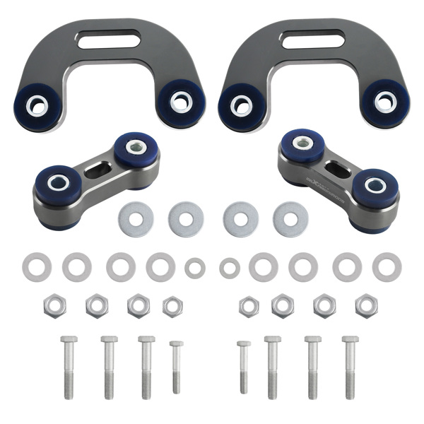 前后稳定杆端连杆套件 适用于萨博 9-2X 2004-2006 适用于斯巴鲁 森林人 SF MY98-02 包括涡轮增压 1997-2002-2