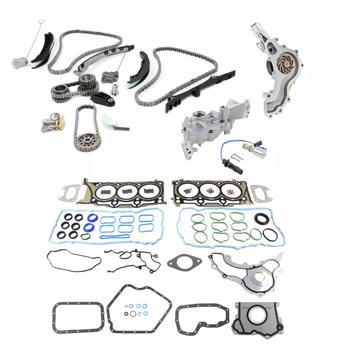 正时水泵套组 Timing Chain Pump & Head Gaskets Replacement for Chrysler Jeep Grand Cherokee Dodge Charger Ram 1500 3.6L V6 2011-2015 5184357AE