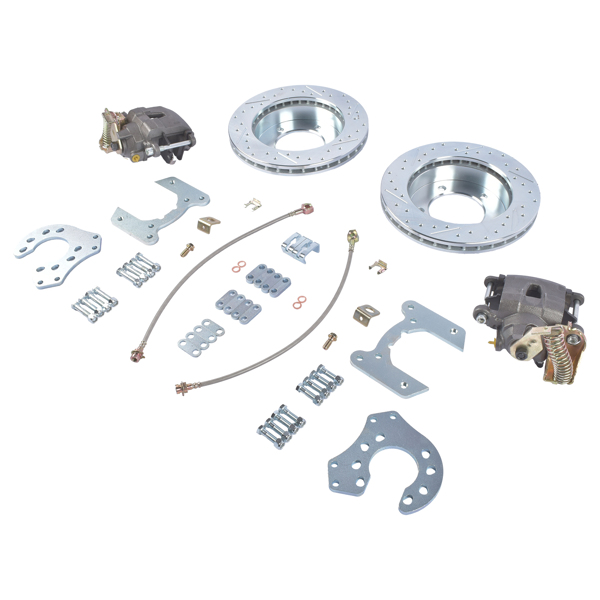 刹车盘套装 Rear Disc Brake Conversion Kit Replacement for Ford Bronco 1980-1996 Truck 8.8 E150 1980-2006-5