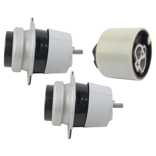 发动机支架 Pair Engine Motor Mounts W/ Trans Mount Replacement for Audi Q7 Volkswagen Touareg 3.6L SUV 7L8199131A 95537504900-6