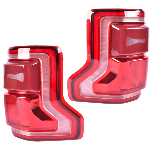 尾灯 Replacement For 2015-2017 Ford F-150 SSV XL XLT Left & Right Side LED Tail Light Brake Lamp W/Blind Spot HL3Z13405D HL3Z13404D-1