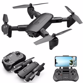 4DRC F6 RC无人机WIF FPV 4K双高清摄像头自拍四轴飞行器1电池美国，无人机适合成人/初学者。物流由UPS/USPS/UNI/SPEEDX/FEDEX随机发送。
