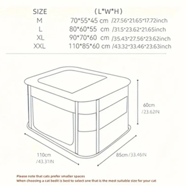 长方形折叠小狗狗猫笼子围栏狗猫窝宠物用品帐篷幼犬幼猫 灰色印花 80*60*55-2