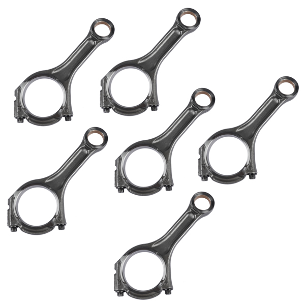 连杆 6Pcs Connecting Rods Replacement for Jeep Grand Cherokee Ram 1500 3.0L V6 Diesel 2014-2018 68147233AA-5