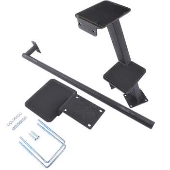 船用踏板 3 Step Boat Trailer Step for Universal Bass Boats Pontoon Boats Hunting Boats Replacement for 3”-3.5” Tongues Only