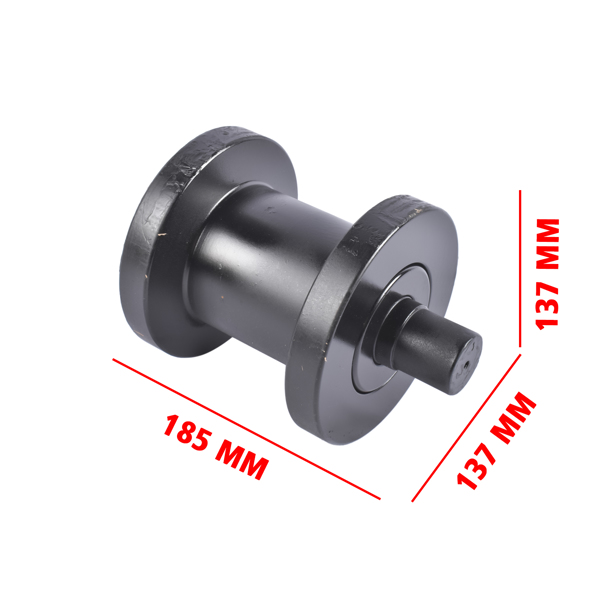 托链轮 Top Roller Fits for Komatsu PC25-1 PC30-7 PC40-7 PC50UU-2 PC60-6 PC75UU-2 PC40T-7 Black-6