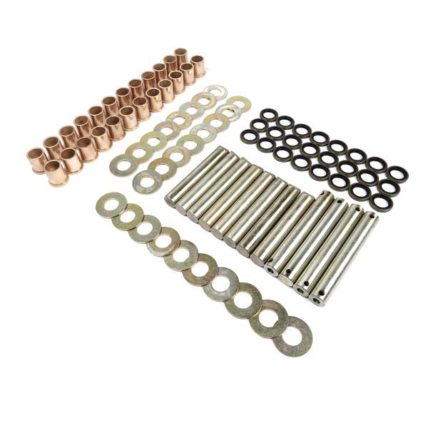 衬套套件 Full Undercarriage Pin Bushing Seal Repair Kit Replacement for Bobcat Loaders MT52 MT55 6730701 6730702-6