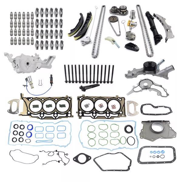 时规修理包 Engine Rebuild Kit Replacement for Chrysler Dodge Jeep Ram 3.6L V6 Pentastar 2011-2015 5184357AE 5184359AB-4