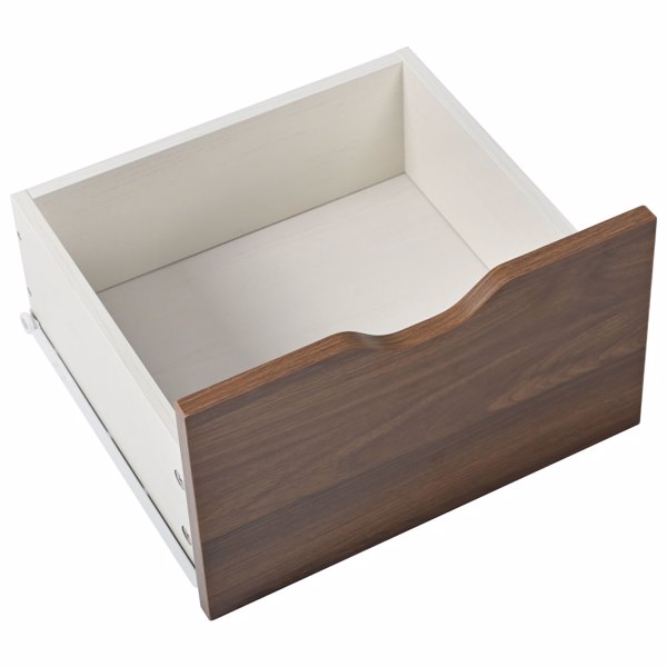 K&K 55.5 英寸农舍厨房岛，带折叠板，厨房储物岛，带谷仓门，电源插座，带香料架的带轮厨房推车，适用于家庭、厨房、餐厅，白色-8