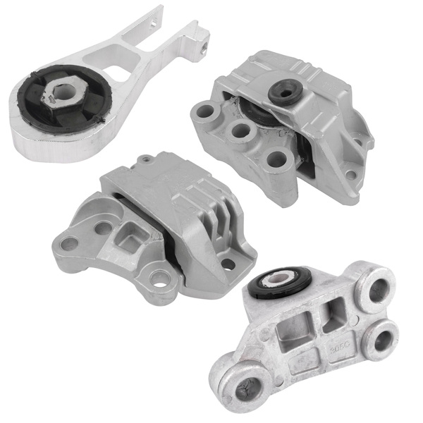 发动机支架 4Pcs Engine Mounts & Transmission Mount Set Replacement for Jeep Renegade L4 2.4L 2015-2017 68258599AA 68363755AA 68363756AA-2