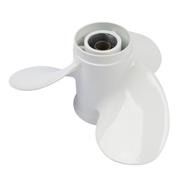  螺旋桨 Boat Outboard Propeller 9.25x9 Fit for Yamaha F9.9 15 20 HP 8 Spline 63V-45945-00-EL, 683-45945-00-EL-3