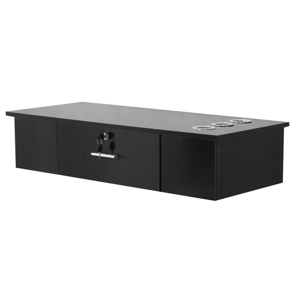 【WC】壁挂式造型理发美容美发Spa沙龙设备 带锁  黑色-2