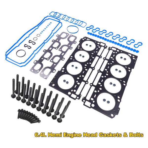 发动机大修包 Head Gaskets Bolts Kit Replacement for Dodge Charger Jeep Chrysler 300 6.4L HEMI 2012-2017-6