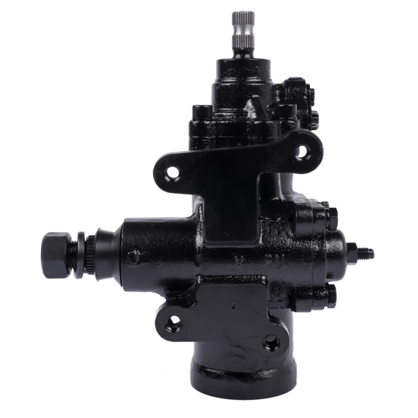 转向器 14:1 Ratio Power Steering Gear Box Fits for 1967-1972 Chevrolet C10 Pickup C10 Suburban GMC C15/C1500 Pickup C15/C1500 Suburban Base Sport Utility Truck Black-5