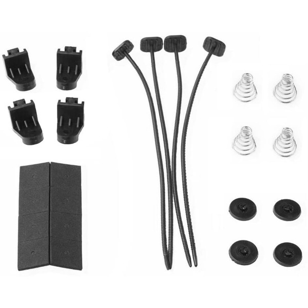 （物流随机发，自提可发加拿大）-16英寸通用可逆电动散热器冷却风扇（10片弧形叶片）- 12V 3000 CFM，重型温控器（200°开启/180°关闭），高扭矩电机配密封轴承 - 完整套件-4