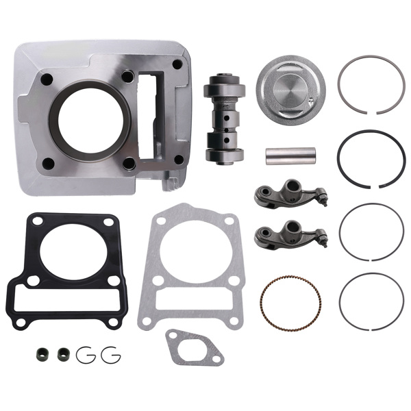 气缸活塞凸轮轴套件 适用于雅马哈 TTR125 2000-2003 适用于雅马哈 TTR125E 2003-2009 5HH-E2170-20-00 93306-002Y5-00 5HHE21702000 -1