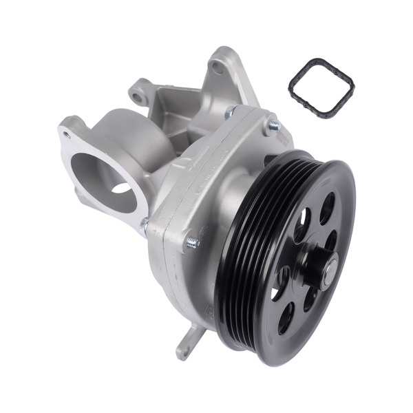 水泵 Water Pump with Pulley & Housing Fit for Chevy Colorado Impala Malibu 2.5L L4 2013-2019 12650240 12653567-5
